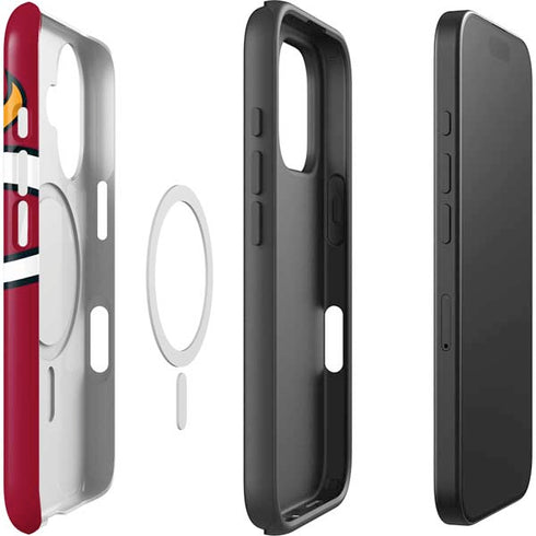 NBA Miami Heat Large Logo iPhone 16 Plus Magsafe Impact Case